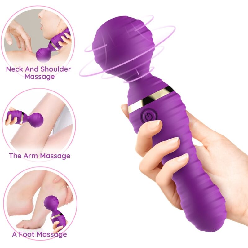 ARMONY - FREEDO MASSAGER & VIBRATOR SMALL PURPLE - Kink&Play