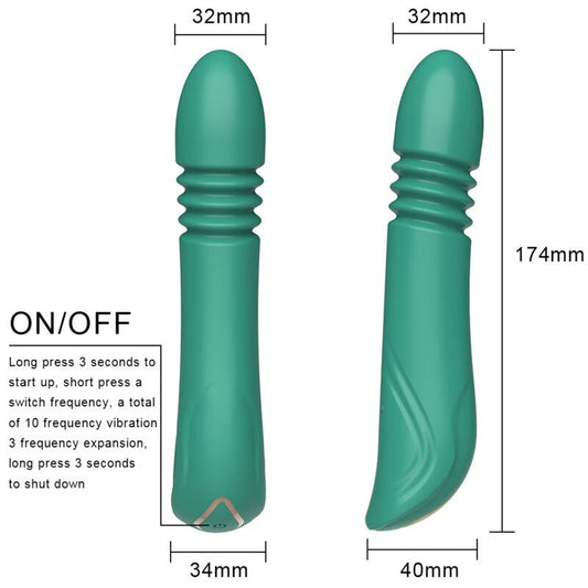 ARMONY - GREEN G - SPOT VIBRATOR & THRUSTING - Kink&Play