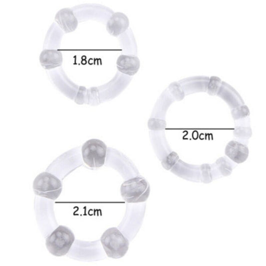 ARMONY - TITAN LOVE BEADED RING FLESH - Kink&Play
