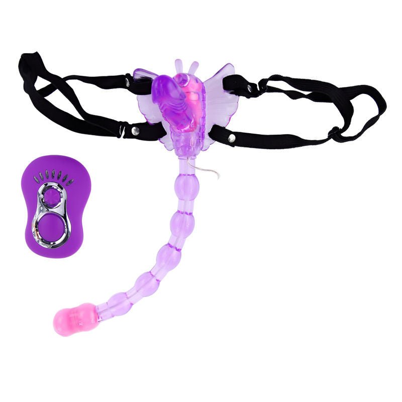 BAILE - BUTTERFLY STRAP ON LILAC - Kink&Play
