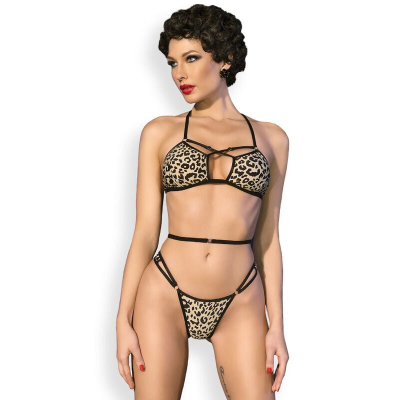 CHILIROSE - CR 4497 BIKINI LEOPARD S/M - Kink&Play