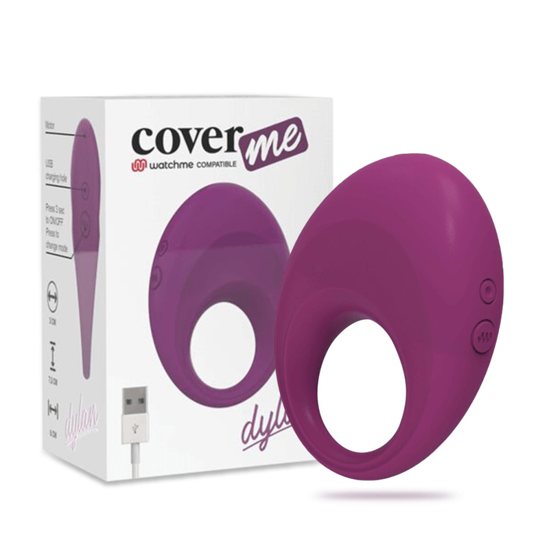 COVERME - DYLAN RECHARGEABLE RING COMPATIBLE WITH WATCHME WIRELESS TECHNOLOGY - Kink&Play