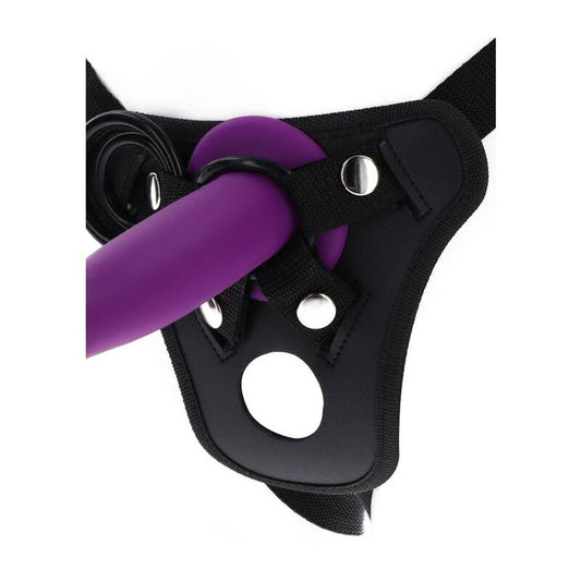 GET REAL - STRAP - ON PLEASURE HARNESS BLACK - Kink&Play