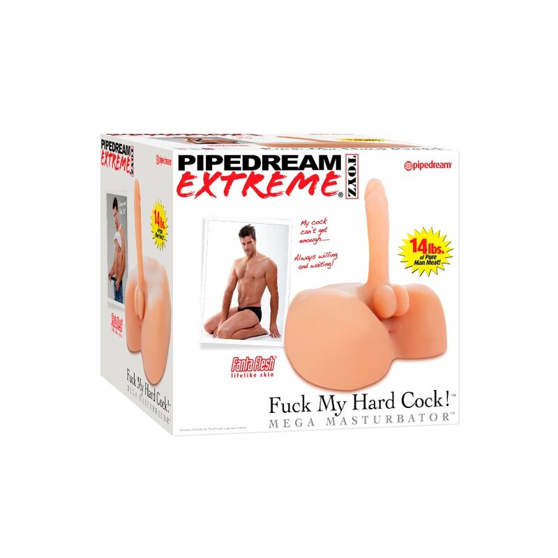 EXTREME TOYZ - PIPEDREAM EXTREME FUCK MY HARD ROCK COCK - Kink&Play