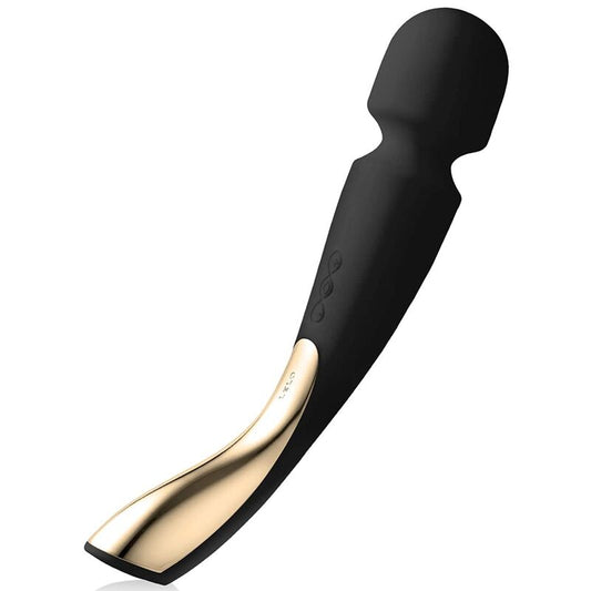 LELO - SMART MEDIUM WAND 2 SVART MASSAGEAPPARAT