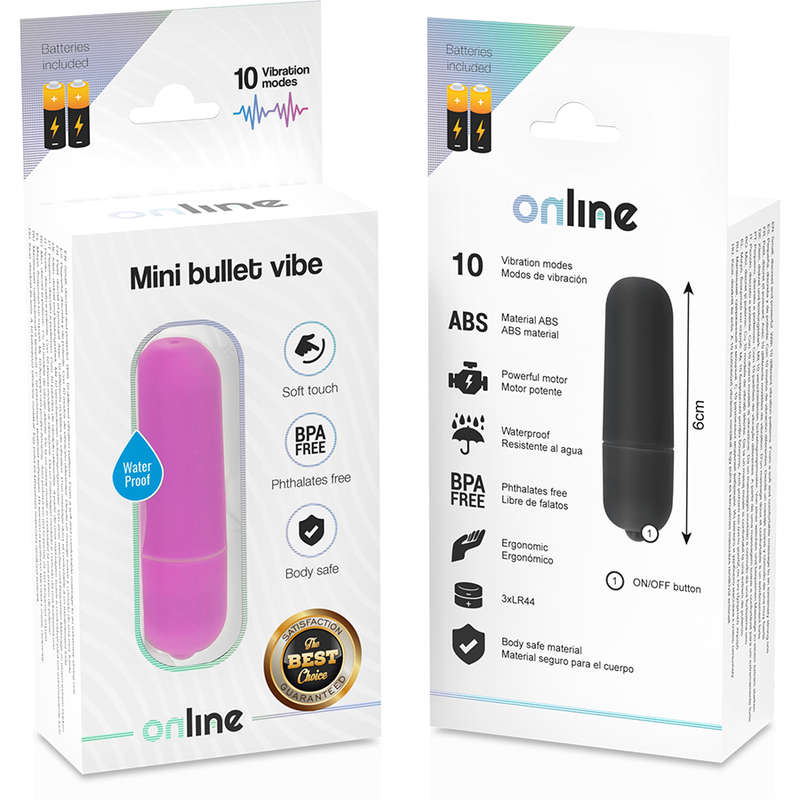 ONLINE - MINI KULDOPP PURPUR