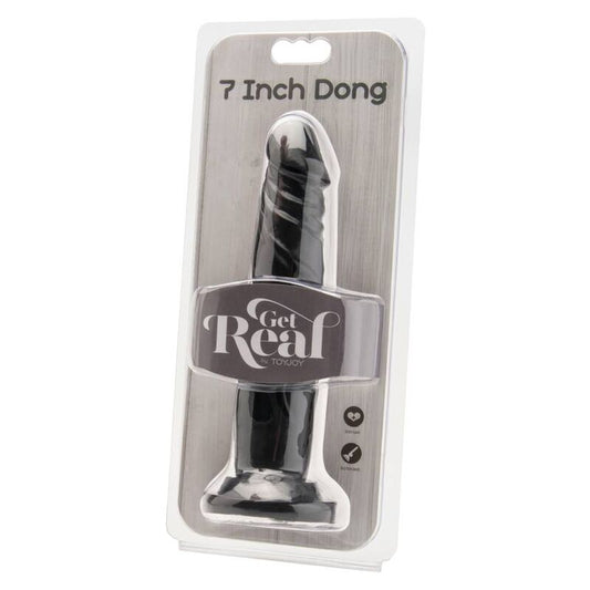 GET REAL - DONG 18 CM SVART