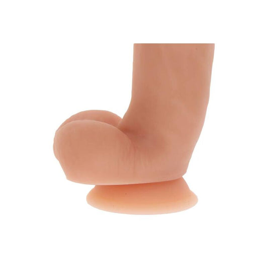 GET REAL - SILIKONDILDO 18 CM MED BOLLAR I HUD