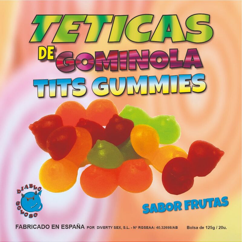 DIABLO GOLOSO - BLANDADE BLANKA GUMMINAPPAR