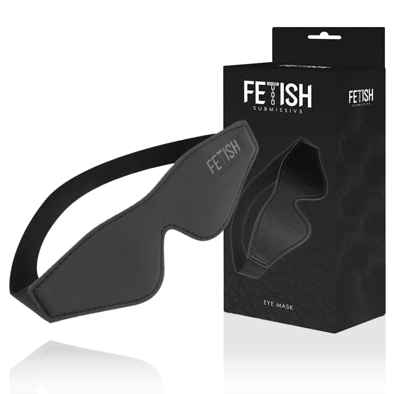 FETISH SUBMISSIVE - VEGAN LEATHER MASK WITH NOPRENE LINING - Kink&Play