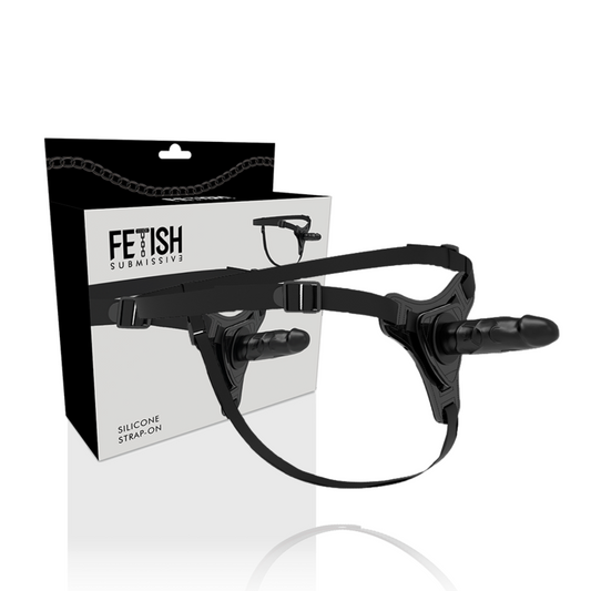 FETISCH UNDERSODIG SELE - REALISTISK SVART SILIKON 15 CM