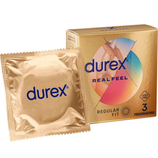 DUREX - KONDOMER MED RIKTIG KÄNSLA 3 ENHETER