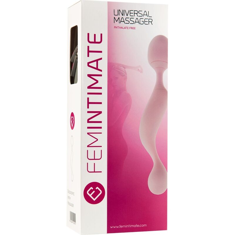 FEMINTIMATE - UNIVERSAL MASSAGER SILIKONVIBRATOR ROSA