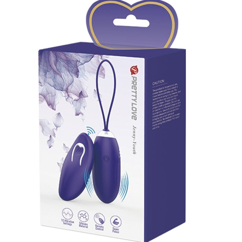 PRETTY LOVE – JENNY YOUTH VIOLATING EGG REMOTE CONTROL VIOLET