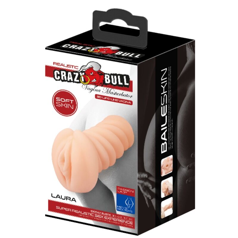 CRAZY BULL - BÄRBAR VAGINAMASTURBATOR