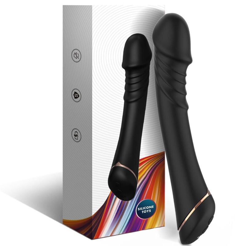 ARMONY - DILDO VIBRATOR SILIKON SVART