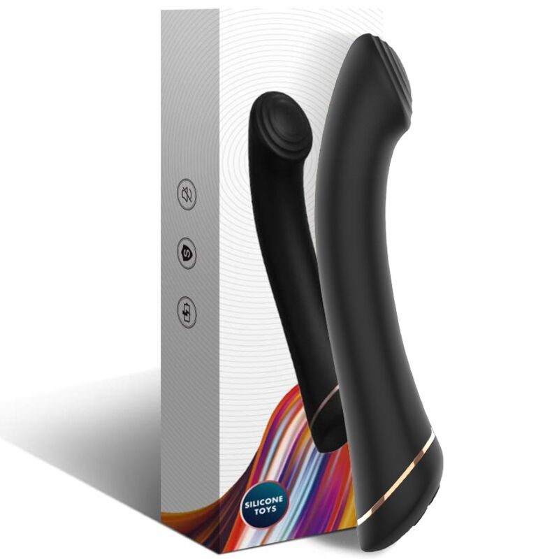 ARMONY - VIBRATORPLATTA HUVUD SILIKON SVART