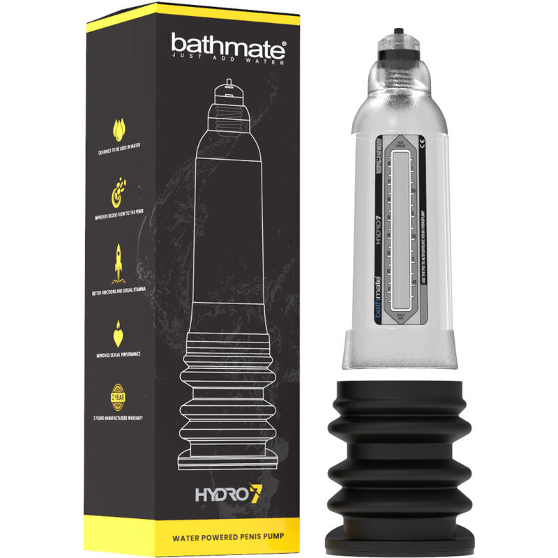 BATHMATE - HYDRO 7 HERCULES TRANSPARENT - Kink&Play