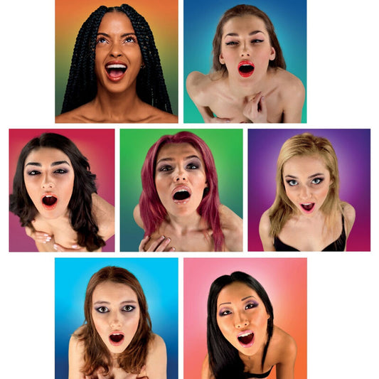 SPENCER & FLEETWOOD - WANKY NÄSKULADER 7 EXTRA STORA DAMNÄSDUKAAR