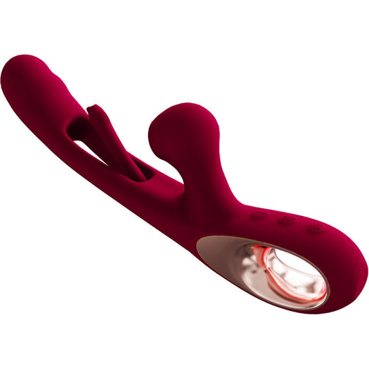 ARMONY - IMPACT SWING VIBRATOR & DUBBEL STIMULATOR MODELL 2 BORDEAUX