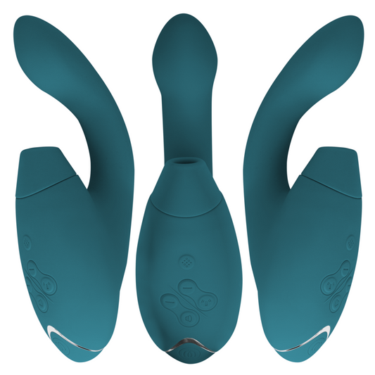 WOMANIZER - DUO 2 STIMULATOR BLÅ BENSIN