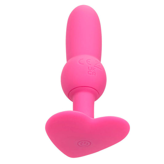 CALEXOTICS - FIRST TIME ANAL PLUG BEADED PROBE 10 VIBRATIONS PINK