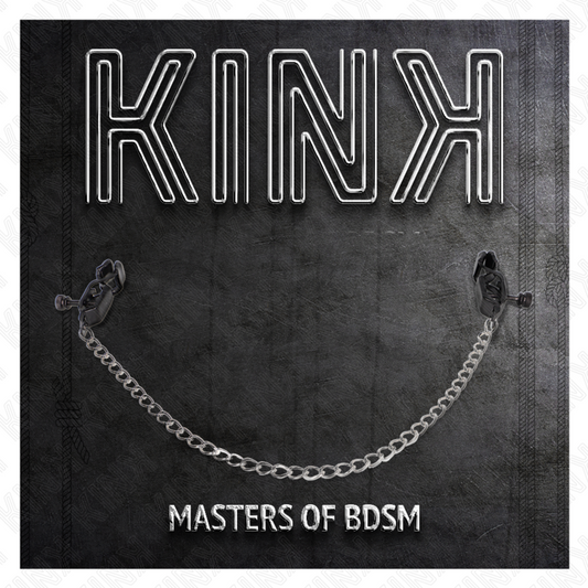 KINK - PLATA KEDJOR NIPPELKLÄMMA SILVER 30 CM