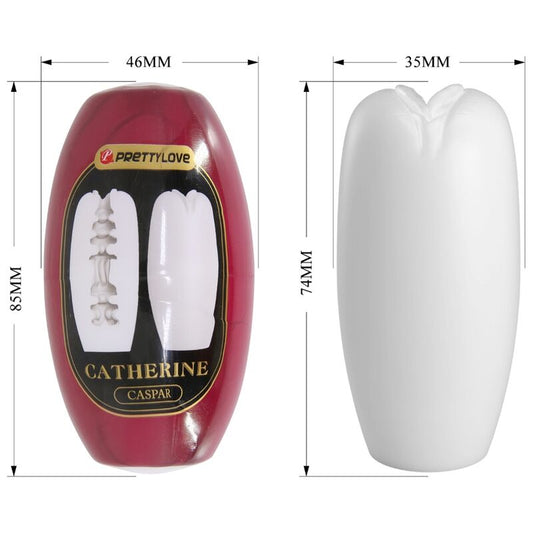 VÄN KÄRLEK - CATHERINE MANLIG MASURBATÖR VIT