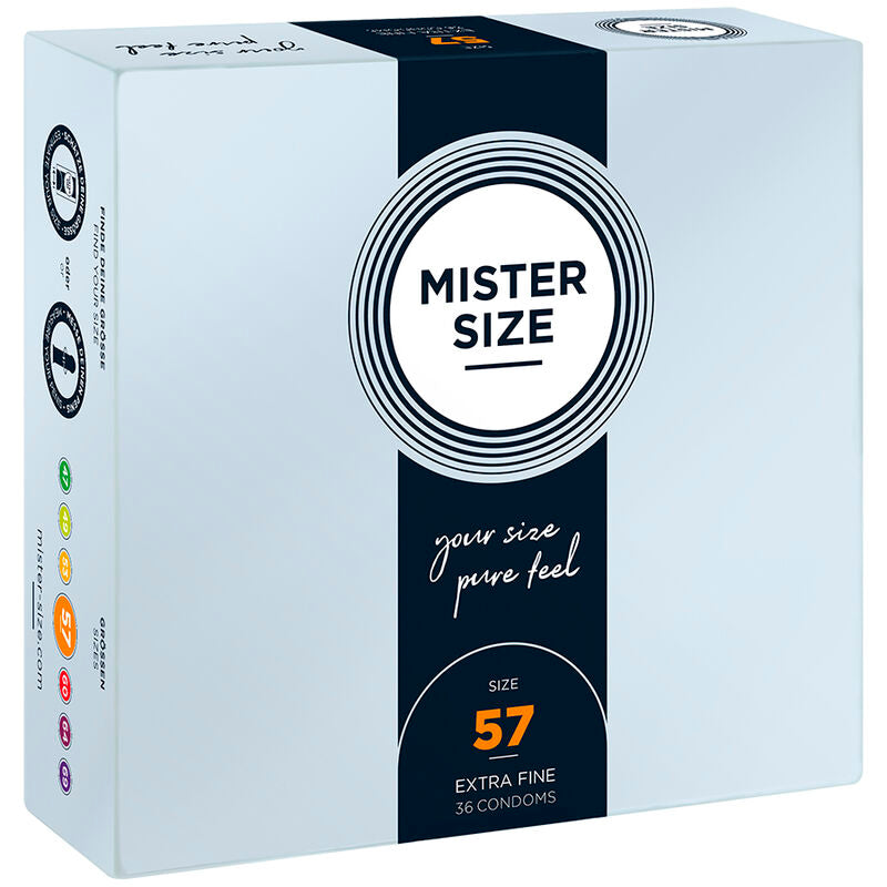 MISTER SIZE - KONDOMSTORLEK L 57 MM (36 ENHETER)