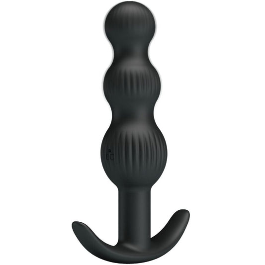 PRETTY LOVE - SIDNEY ANALVIBRATOR 10 VIBRATIONER SVART