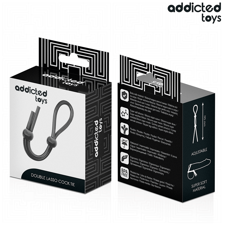 ADDICTED TOYS - SILIKONREP FÖR DUBBEL LOOP PENIS