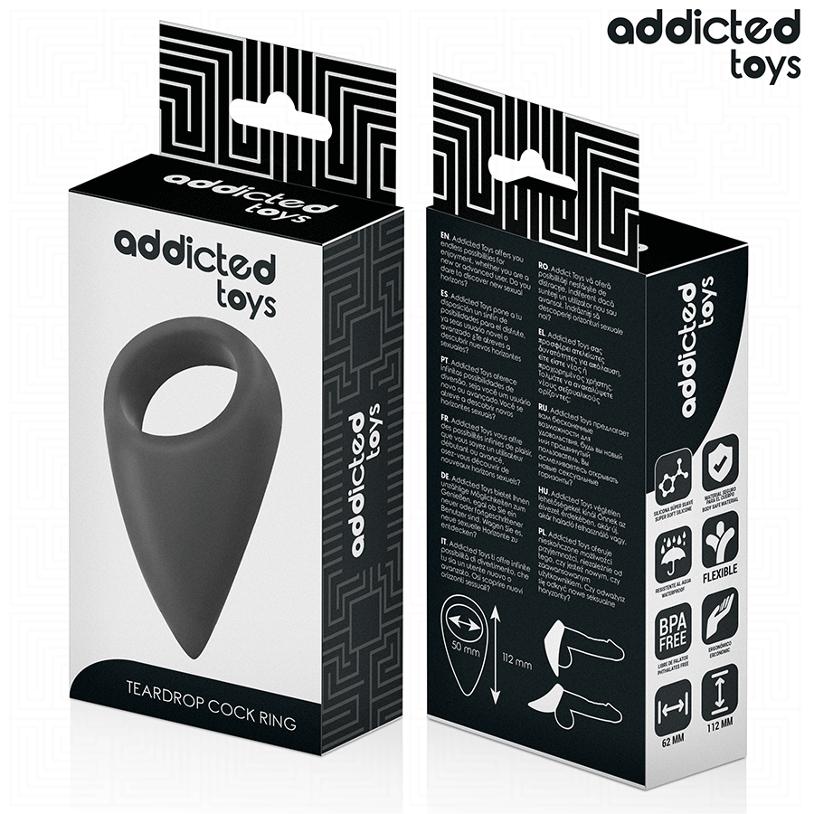 ADDICTED TOYS - TÅRFORMAD PENISRING