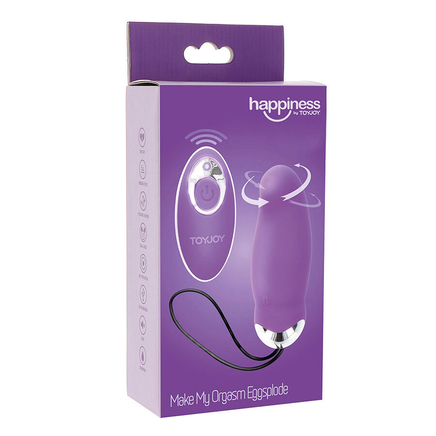 TOYJOY - HAPPINESS MY ORGASM EGGSPLODE VIBRATOR FJÄRRKONTROLL
