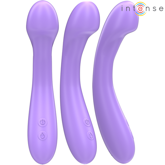 INTENSE - BECKY VIBRATOR 19 CM VÄRMBAR 7 VIBRATIONER LILA