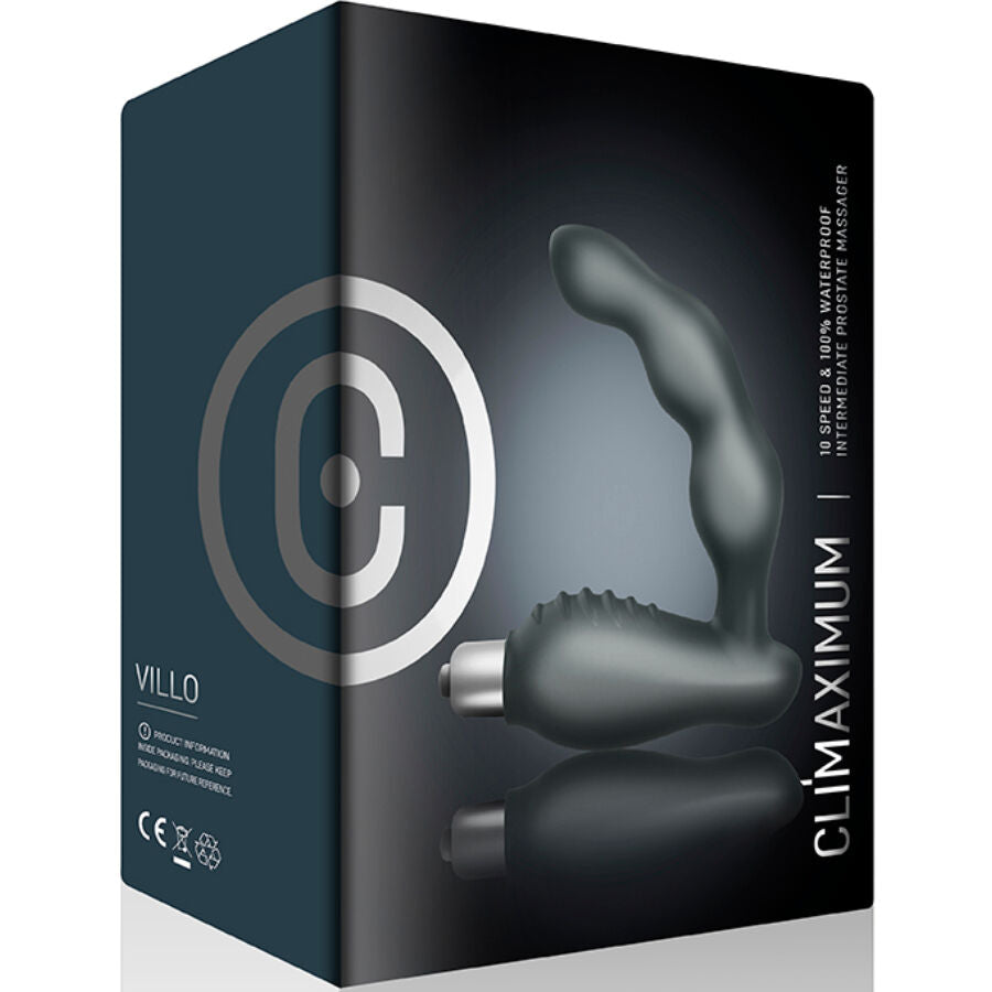 CLIMAXIMUM - VILLO PROSTATAVIBRATOR MED TRAVSTEG