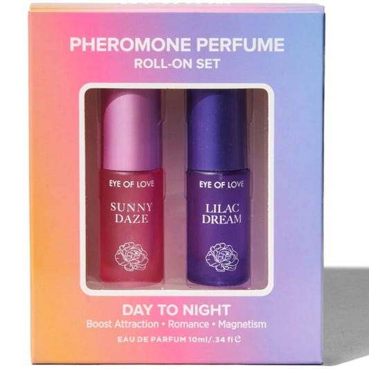 EYE OF LOVE - BLOOM DAY TO NIGHT FEROMONPARFYM ROLL-ON SET 2 X 5 ML