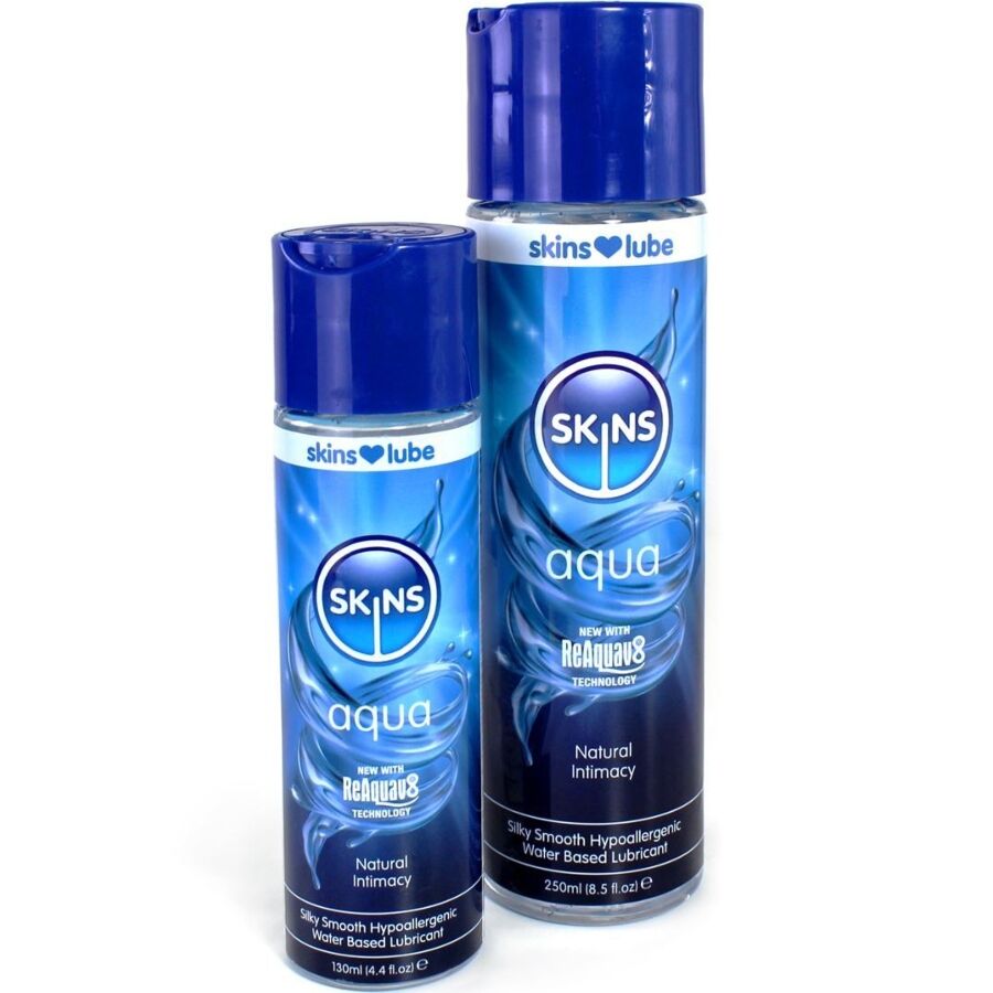 SKINS - AQUA VATTENBASERAT GLIDMEDEL 130 ML