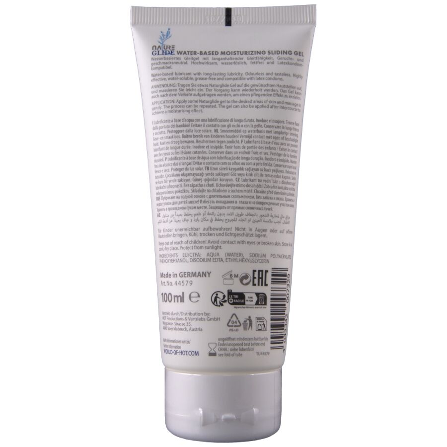HOT – NATURE GLIDE VATTENBASERAT GLIDMEDEL 100 ML