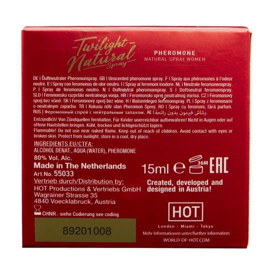 HET - TWILIGHT FEROMON NATURLIG KVINNA 15 ML