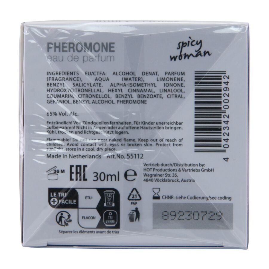 HET - FEROMONPARFYM MIAMI SPICY WOMAN 30 ML