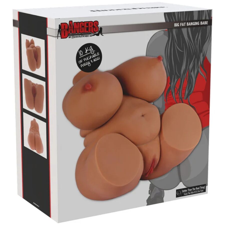 HIDDEN DESIRE - BIG FAT BANGING BABE KVINNLIG MASTURBATOR ÖVERKROPP 10 KG