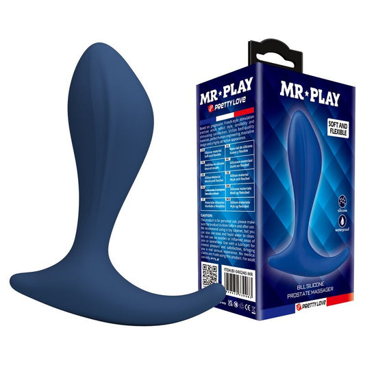 MR PLAY - BLÅ PROSTATAMASSÖR