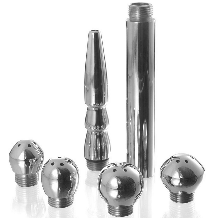 METAL HARD - VAGINAL/ANAL CLEANING SET 5PCS - Kink&Play