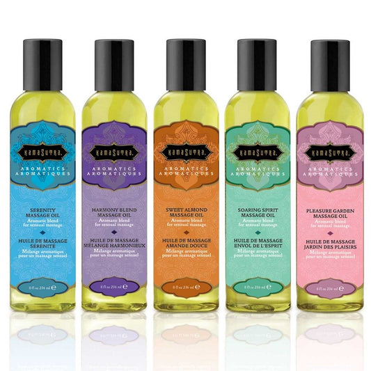 KAMASUTRA - MASSAGE OIL HARMONIOUS BLEND 236ML - Kink&Play