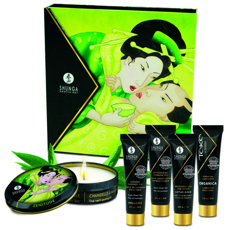 SHUNGA - SECRET GEISHA ORGANIC GREEN TEA KIT - Kink&Play