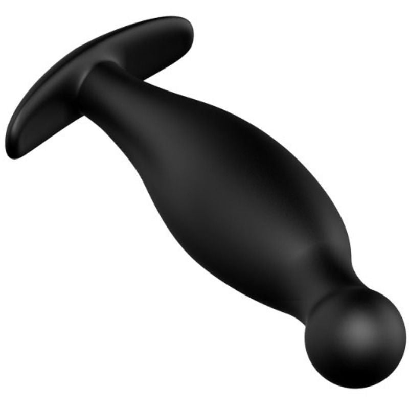 PRETTY LOVE - SILICONE ANAL PLUG 11.7 CM BLACK - Kink&Play