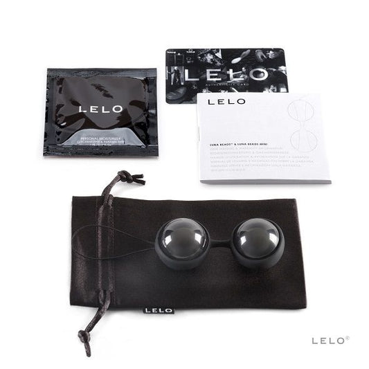 LELO - LUNA BEADS NOIR KEGELBOLLAR
