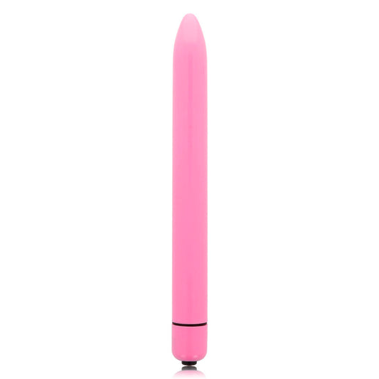 GLOSSY - SLIM VIBRATOR MED DJUP ROSÉ