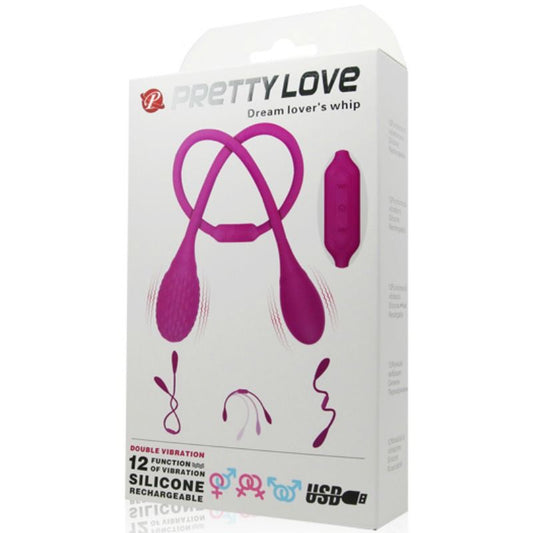PRETTY LOVE - UNISEX STIMULERING DRÖMÄLSKARES PISKA 2