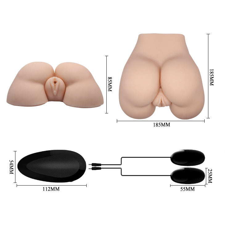 CRAZY BULL - REALISTISK SLIDA OCH ANAL MED VIBRATIONSLÄGE 5